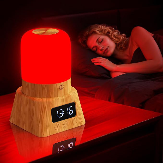 Red Light Therapy Lamp for Sleep Improvement